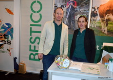 Arjan Koppert en Rinske Scheifers van Bestico.